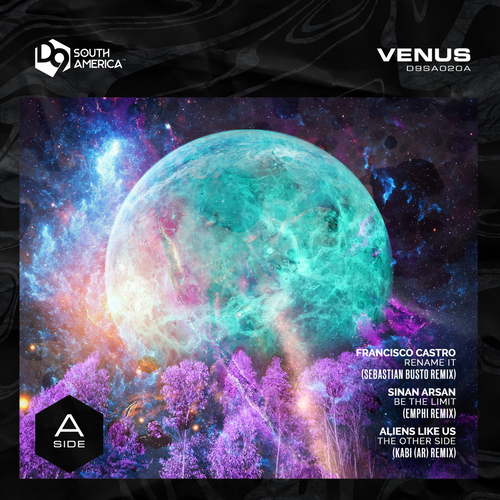 Francisco Castro, Sinan Arsan, Aliens Like Us - Venus A Side [D9SA020A]